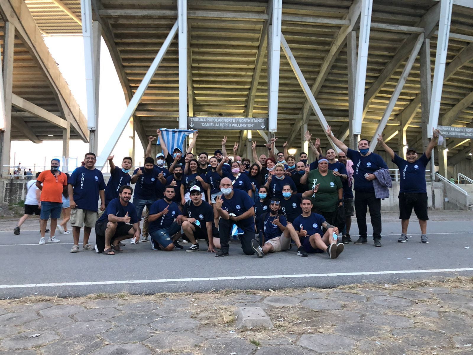 UTHGRA Córdoba presente en el partido de Argentina